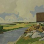 903 9569 Oljemålning 